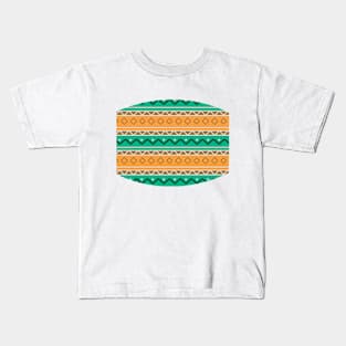 Vintage Tribal Pattern Kids T-Shirt